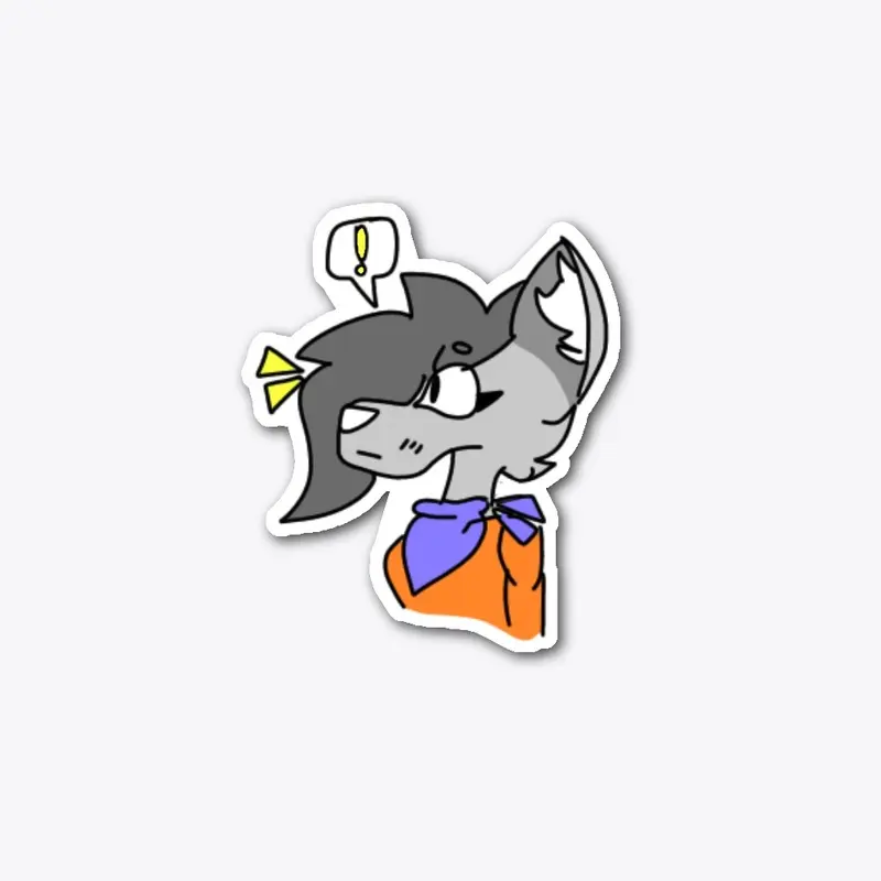 Shocked Scratch Telegram Sticker